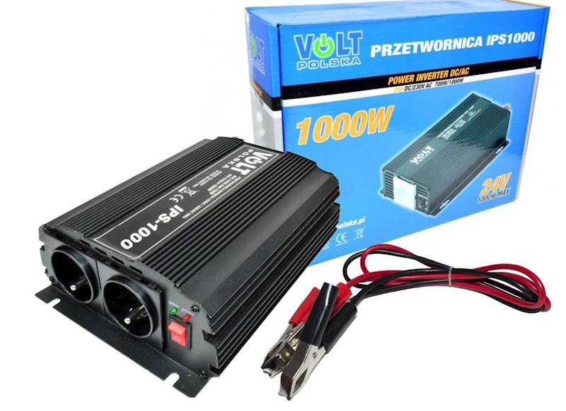 Przetwornica napiecia IPS 1000 24/230V (700/1000W)