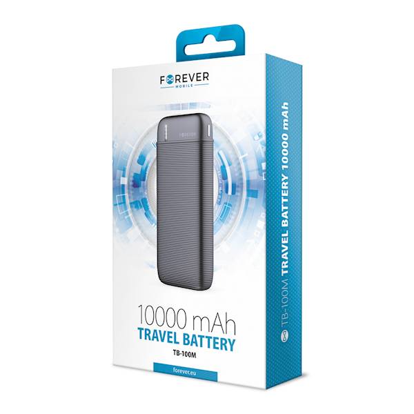 Power bank Forever TB-100M 10000 mAh czarny