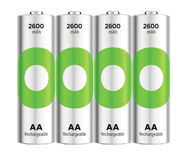 Bateria 4x Akumulator R6 AA GP ReCyko Series 2600 mAh
