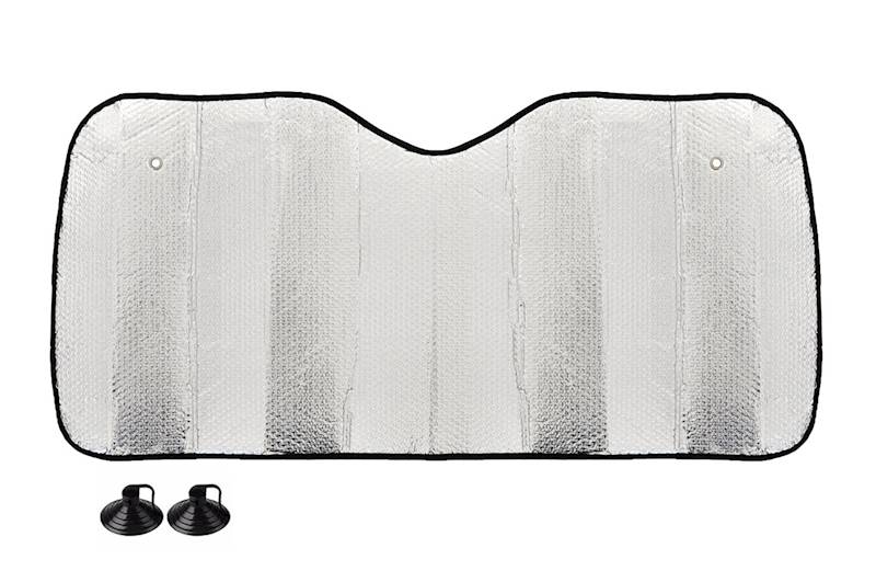 Osłona przeciwsłoneczna srebrna - 150x80cm