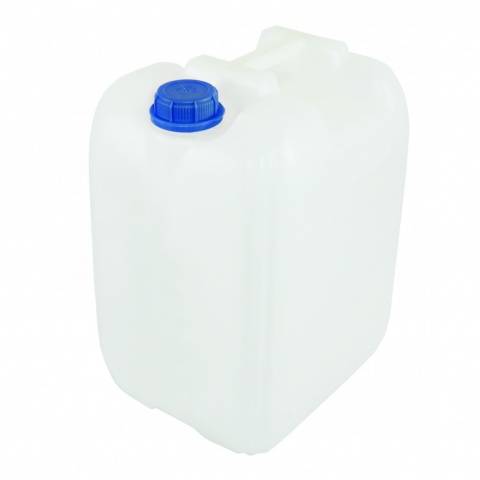Kanister HDPE 20 L z nakr. niski- bezbarwny 750g