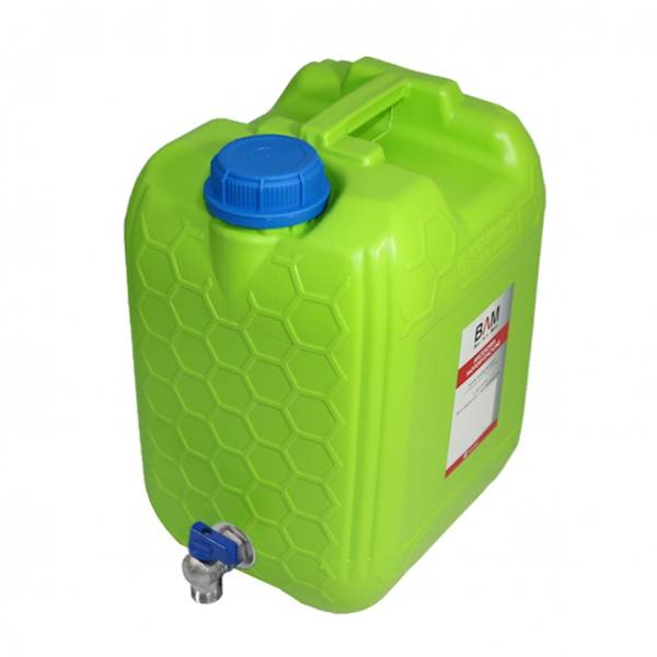 Pojemnik na wode 20L ZIEL.-kran dolny BAM-1