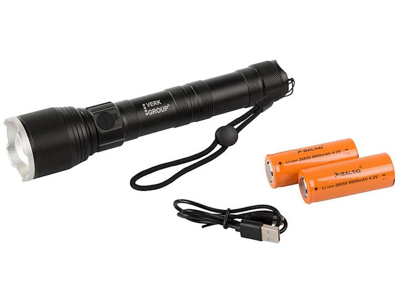 Latarka bailong policyjna cree xhp160 moc