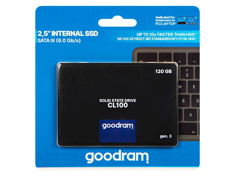 Dysk 120GB SSD CL100 GOODRAM 