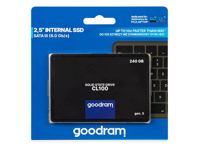 Dysk 240GB SSD CL100 GOODRAM  