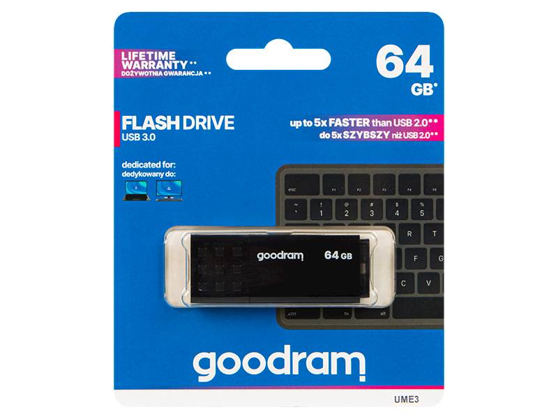 PENDRIVE 64GB GOODRAM UME3 USB3.0 