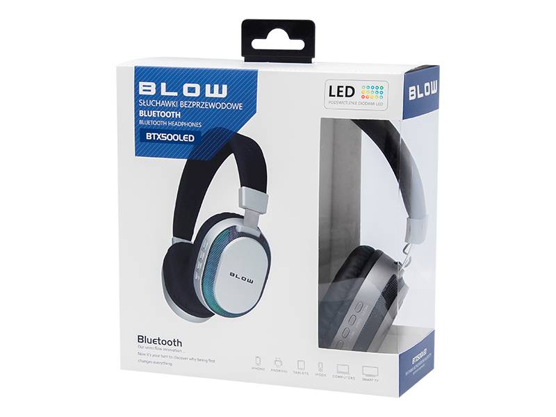 Słuchawki BLOW Bluetooth BTX500LED 