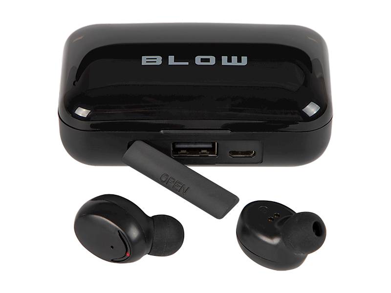 Słuchawki Bluetooth 5.1 BLOW Earbuds BTE500 + powerbank