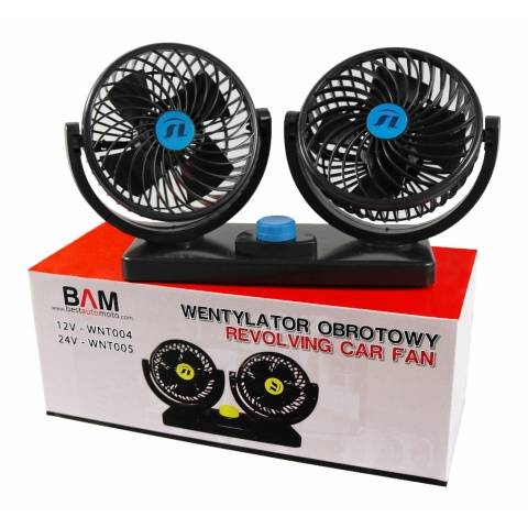 Wentylator obrot.BI-TURBO 5"x 2 - 24V 15W BAM CE