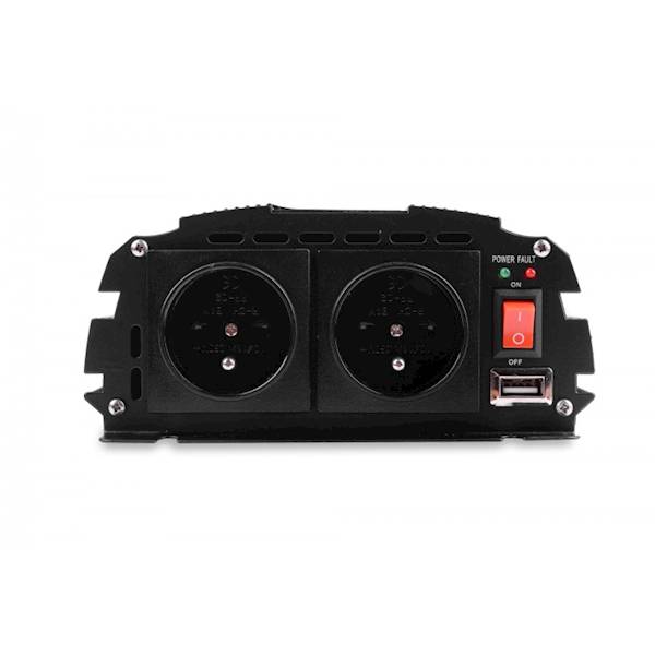 Przetwornica napiecia IPS 1200 DUO 12/24V/230V (600/1200W)