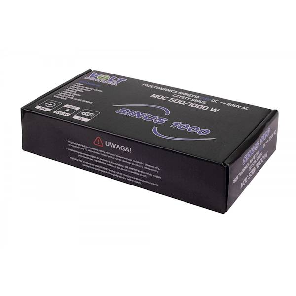Przetwornica napiecia SINUS 500/1000 24/230V (500/1000W)