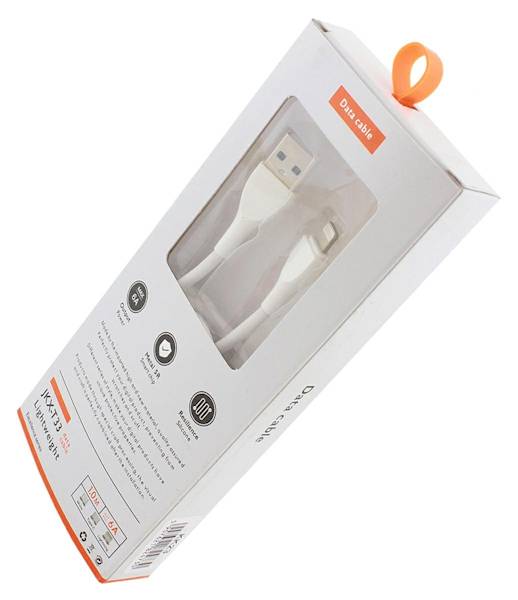 KABEL LIGHTNING IPHONE QC 1M BIAŁY
