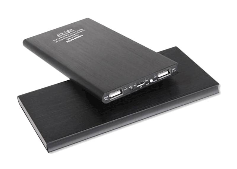 Powerbank  20000mAh z latarką LED 2 USB