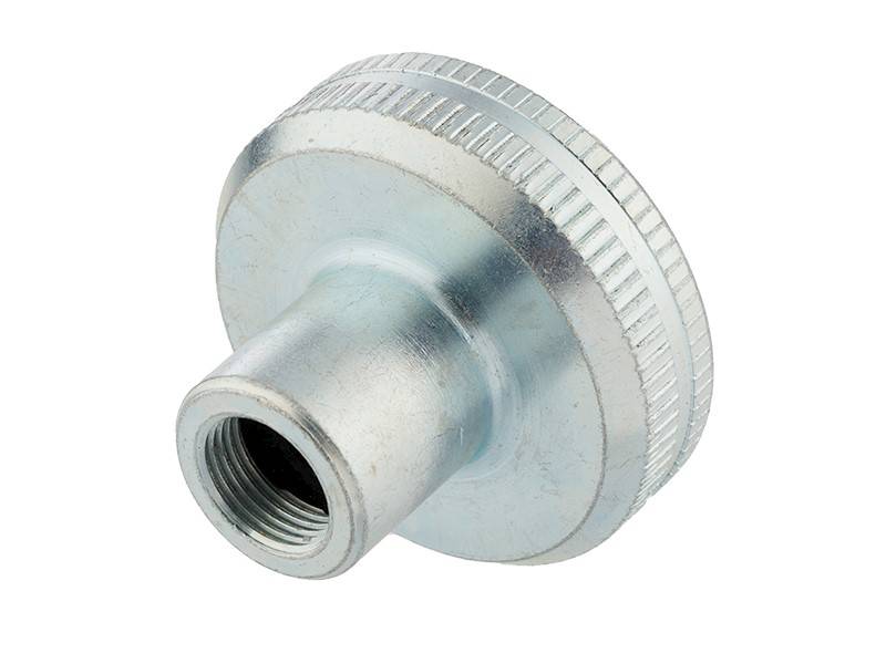 Adapter do napełniania butli turystycznej, ocynkowany, gwint G 3/8"