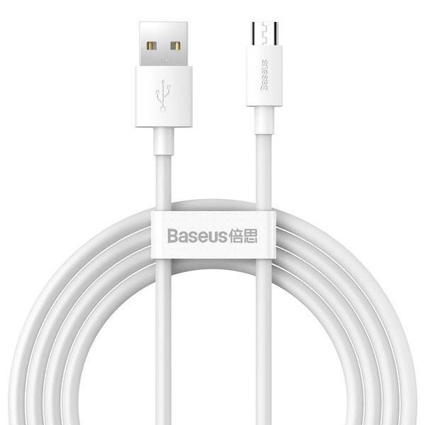 Kabel TZCAMZJ-02 USB - Micro USB Quick Charge 2.1A 1.5m 2szt