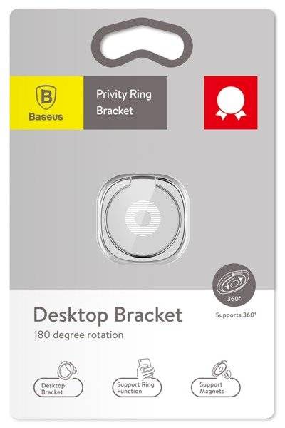 Ring uchwyt magnetyczny uniwersalny Baseus Privity Ring