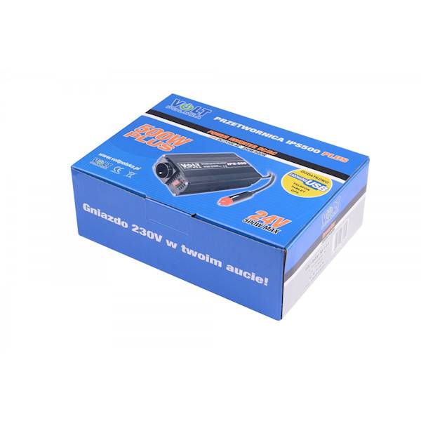 Przetwornica napięcia IPS 500 PLUS 24/230V (350/500W)