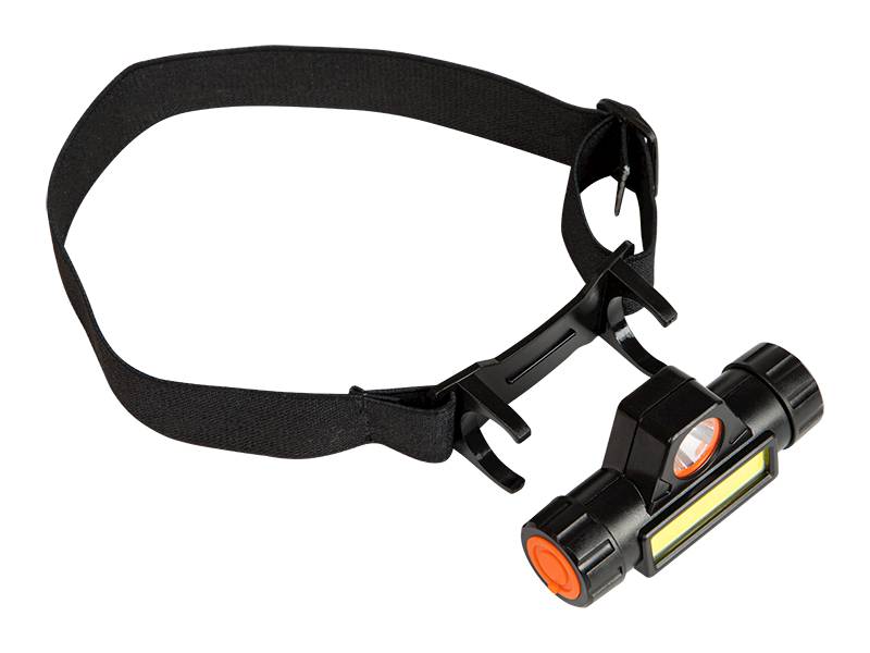 Latarka nagłowna z magnesem LED