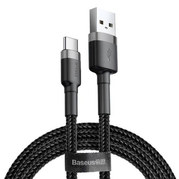 Kabel CATKLF-CG1 Baseus Cafule nylonowy USB-A Type-C Quick Charge 3.0 2A 200cm