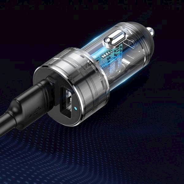 Rozgałęźnik Ładowarka Baseus 2x USB + 2x gniazdo zapalniczki 80W
