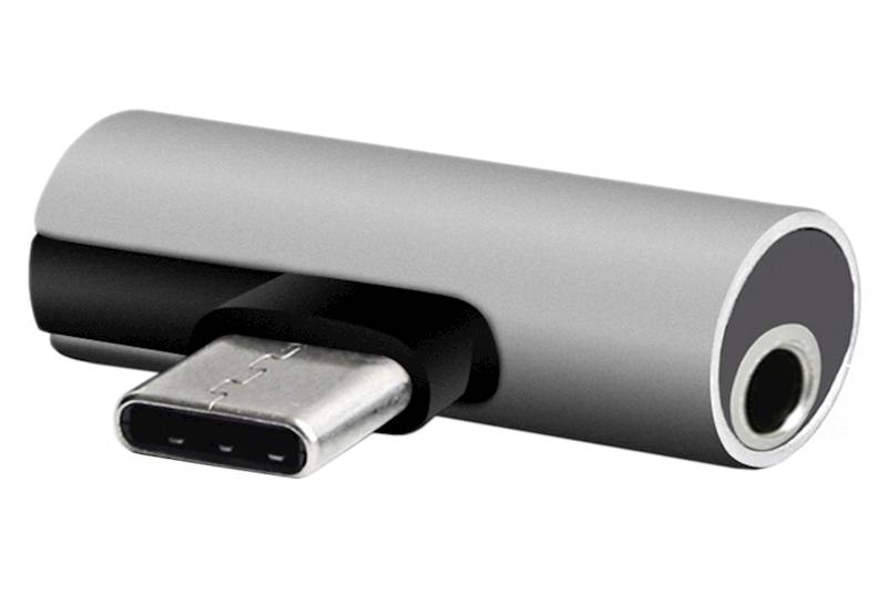 Adapter USB typu C na  miniJack 3.5