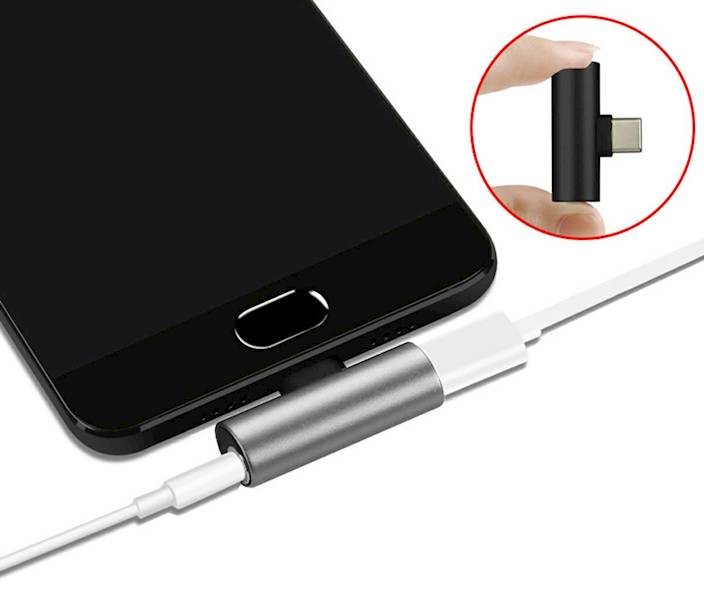 Adapter USB typu C na  miniJack 3.5