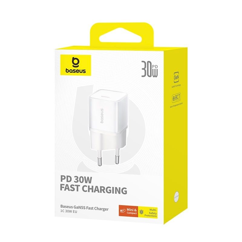 Ładowarka sieciowa GaN5 Mini PD 30W 1x USB-C biała
