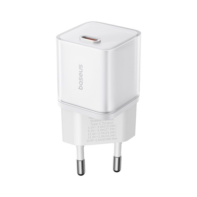 Ładowarka sieciowa GaN5 Mini PD 30W 1x USB-C biała