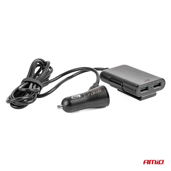 Ładowarka USB 4x port USB 4.8A
