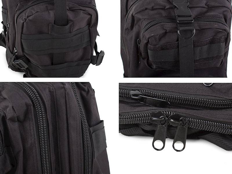 Plecak taktyczny wojskowy militarny survival 30l czarny