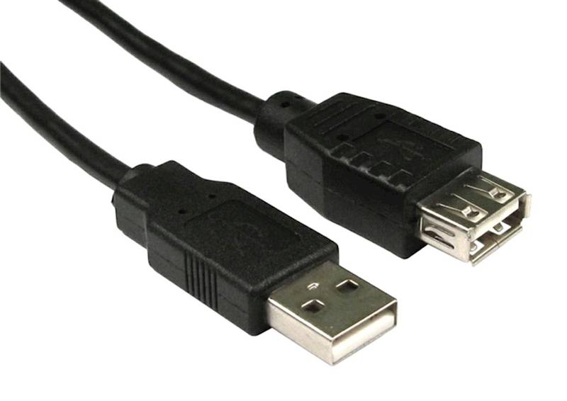 Kabel USB z x2 USB typu A  2m