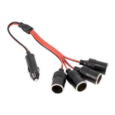 Rozgałęziacz poczwórny z przewodami