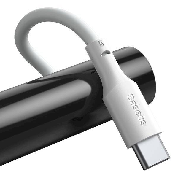 Kabel TZCATZJ-02 USB - USB-C 5A 40W Huawei SCP QC 3.0 2szt Baseus Simple Wisdom