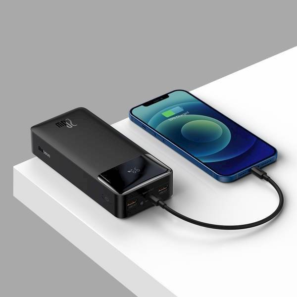 Power Bank 30000mAh 20W PD QC Baseus Bipow Digital Display