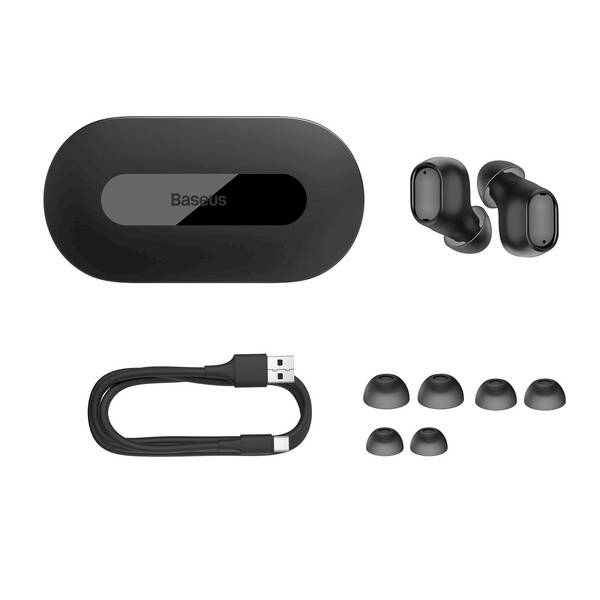Słuchawki bezprzewodowe z etui TWS Bluetooth 5.3 Baseus Bowie EZ10