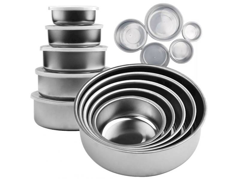 Miska kuchenna stalowa gastronomiczna 5szt