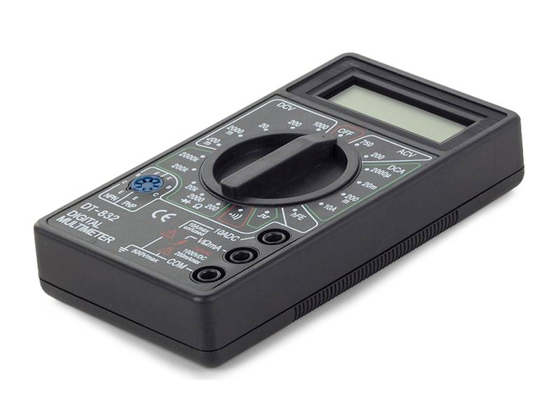 Miernik multimetr tester cyfrowy z sygnałem lcd