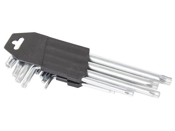 Klucze imbusowe imbusy 1,5-10 9 el zestaw torx