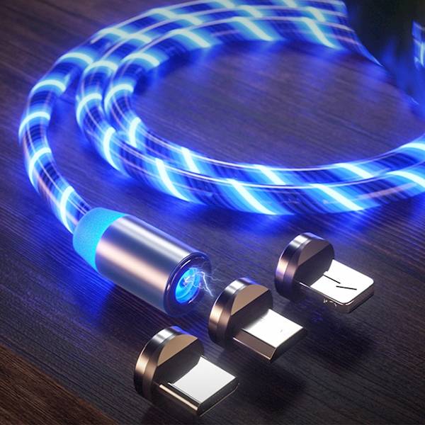 MAGNETYCZNY KABEL 3 w 1 LED