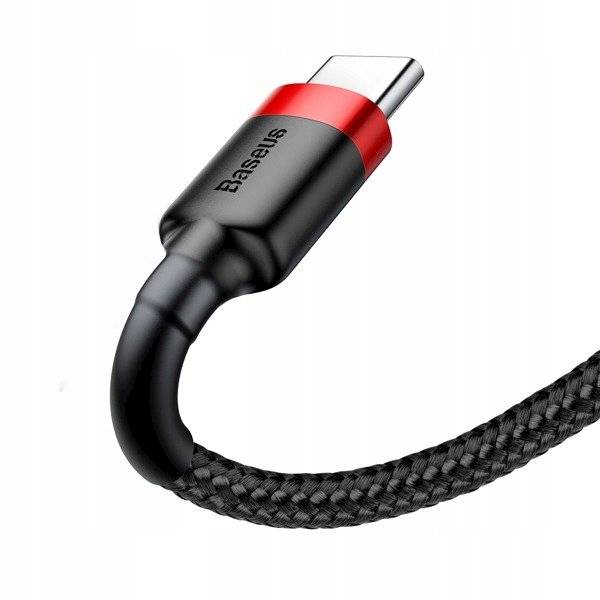 Kabel CATKLF-A91 nylonowy USB - Type-C Quick Charge 3.0 50cm Baseus Cafule