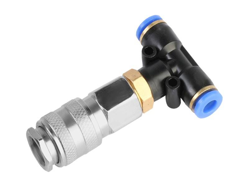 Trójnik-reduktor pneumatyczny 12 mm/6mm/6 mm,10 atm 58170