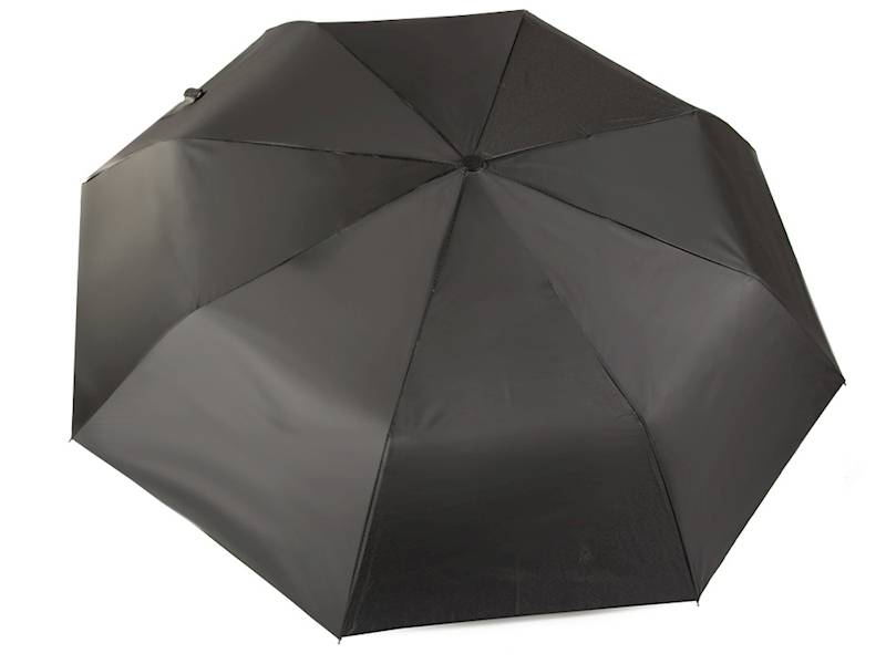 Parasol parasolka składana automat czarny unisex