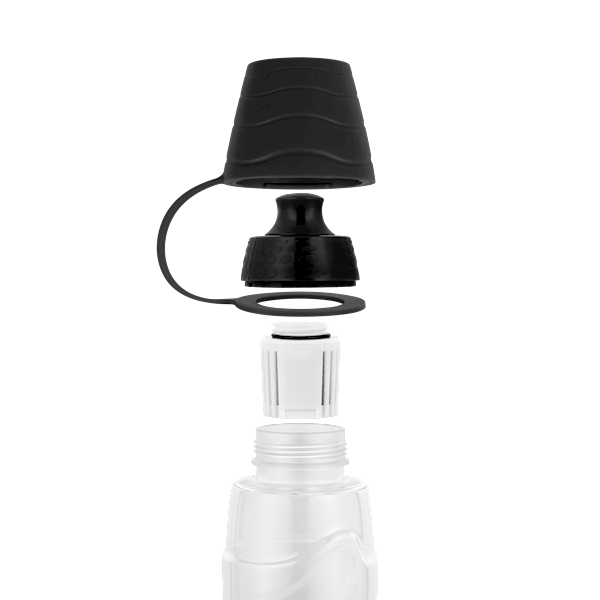 Butelka filtrująca TEESA PURE WATER BLACK