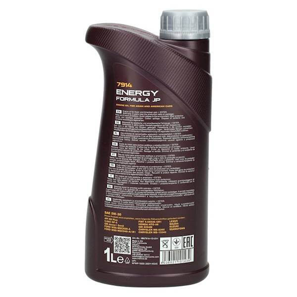 Olej Mannol Energy JP 5w30