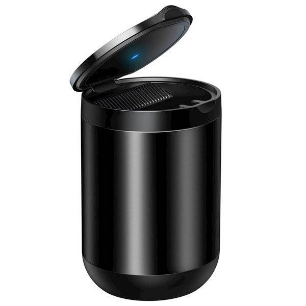 Popielniczka CRYHG01-01 samochodowa podświetlana LED Baseus Premium Car Ashtray