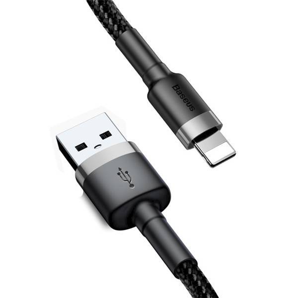 Kabel CALKLF-BG1 mocny  Lightning do iPhone 6 7 8 X 2.4A 1m Baseus Cafule Cable