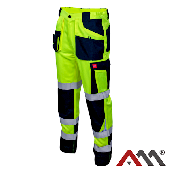 Spodnie FLASH pas yellow r48