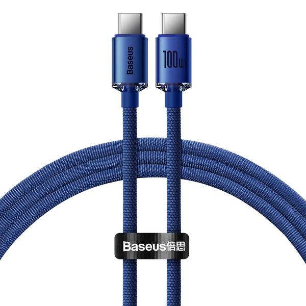 Kabel CAJY000603 USB-C Type-C 100W Power Delivery Quick Charge 1.2m Baseus Crystal Shine