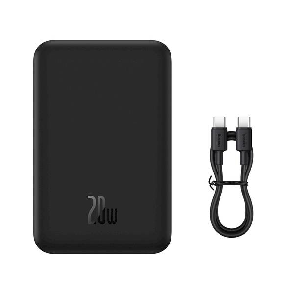 Power Bank 20000mAh PPCX150001 20W z ładowaniem bezprzewodowym MagSafe Overseas Edition Baseus Magnetic Min