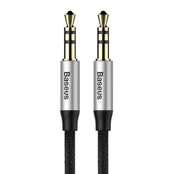 Kabel CAM30-CS1 audio AUX pozłacany mini Jack 3.5mm - mini Jack 3.5mm 1.5M Baseus Yiven M30 | 